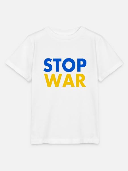Stop war - Stanley/Stella Kinder T-Shirt MINI CREATOR - Weiß