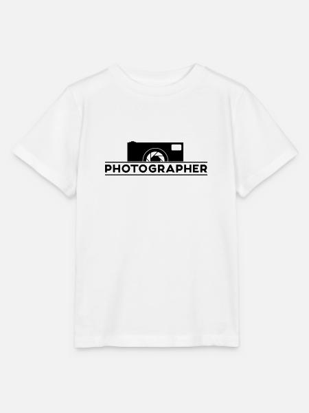 Photographer - Stanley/Stella Kinder T-Shirt MINI CREATOR - Weiß