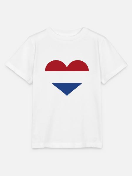 Niederlande - Stanley/Stella Kinder T-Shirt MINI CREATOR - Weiß