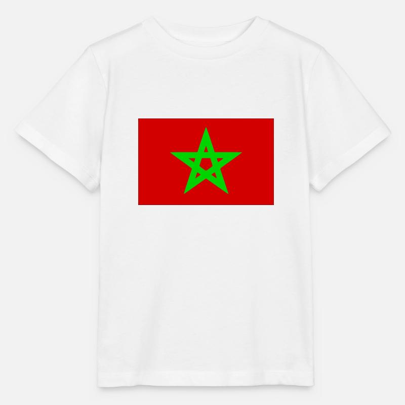 Maroc - T-shirt bio MINI CREATOR Stanley/Stella Enfant - blanc