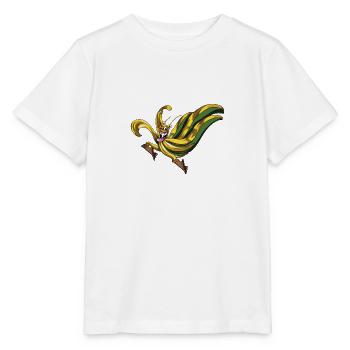 Angry Flying Banana: Mutiges Manga-Design - Stanley/Stella Kinder T-Shirt MINI CREATOR  - Weiß - Vorne - Maike (125cm)