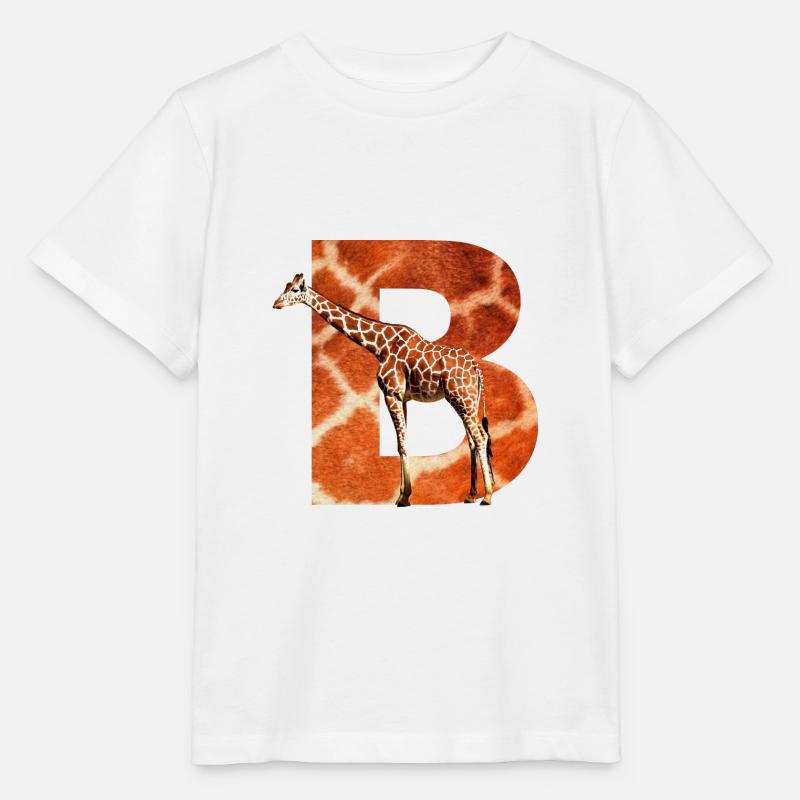Girafe B - T-shirt bio MINI CREATOR Stanley/Stella Enfant - blanc