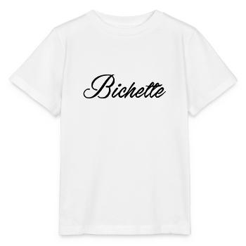 Bichette - T-shirt bio MINI CREATOR Stanley/Stella Enfant - blanc - Devant - Maike (125cm)