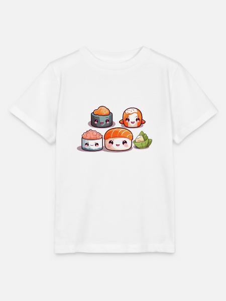 Sushi Menü - Stanley/Stella Kinder T-Shirt MINI CREATOR - Weiß