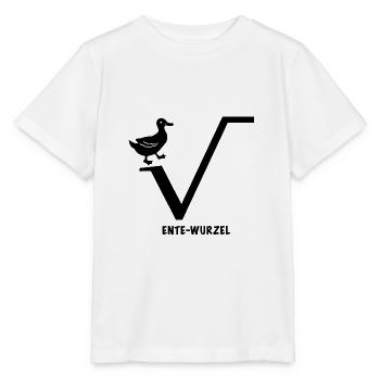 Ente Wurzel - Stanley/Stella Kinder T-Shirt MINI CREATOR  - Weiß - Vorne - Maike (125cm)