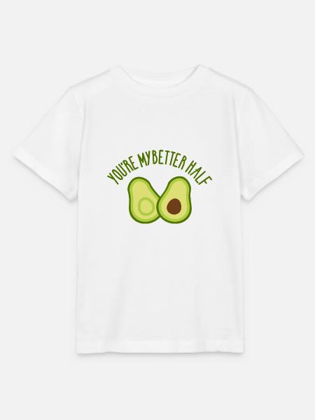 Avocado - Stanley/Stella Kinder T-Shirt MINI CREATOR  - Weiß