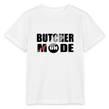 Fleischer Metzger Schlachter - Stanley/Stella Kinder T-Shirt MINI CREATOR  - Weiß - Vorne - Maike (125cm)