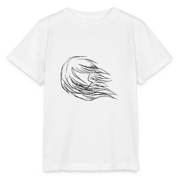 Wind Manga - Stanley/Stella Kinder T-Shirt MINI CREATOR  - Weiß - Vorne - Maike (125cm)