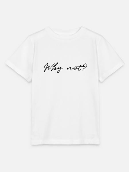 why not - Stanley/Stella Kinder T-Shirt MINI CREATOR - Weiß