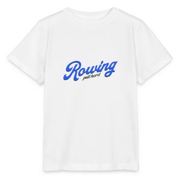Aviron Pull Hard Rameur Rameur - T-shirt bio MINI CREATOR Stanley/Stella Enfant - blanc - Devant - Maike (125cm)