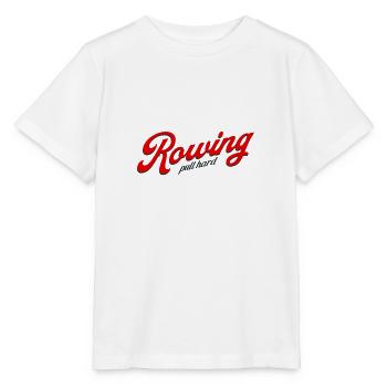 Aviron Pull Hard Rameur Rameur - T-shirt bio MINI CREATOR Stanley/Stella Enfant - blanc - Devant - Maike (125cm)