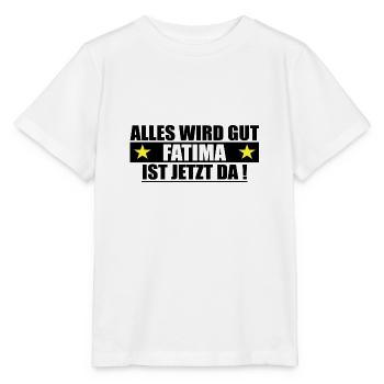 Fatima Name Vorname Geburtstag - Stanley/Stella Kinder T-Shirt MINI CREATOR  - Weiß - Vorne - Maike (125cm)