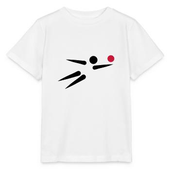 Beach volley - T-shirt bio MINI CREATOR Stanley/Stella Enfant - blanc - Devant - Maike (125cm)