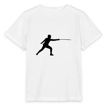 fencing - Stanley/Stella MINI CREATOR Kids’ T-Shirt - white - Front - Maike (125cm)
