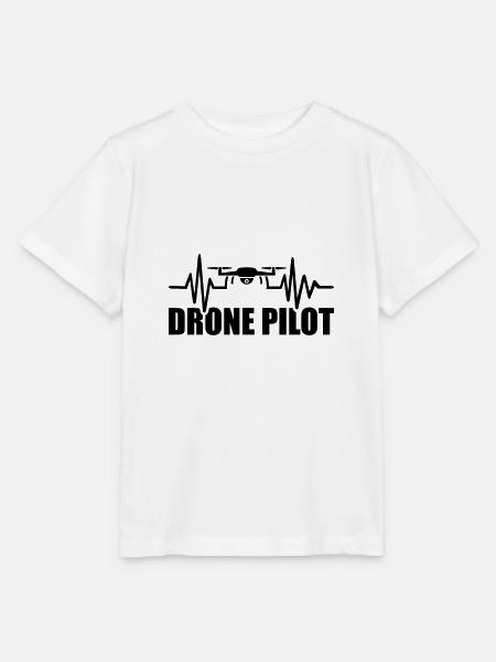 Drohne - Stanley/Stella Kinder T-Shirt MINI CREATOR  - Weiß