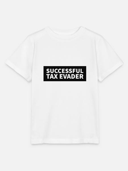 successful tax evader - Stanley/Stella Kinder T-Shirt MINI CREATOR - Weiß