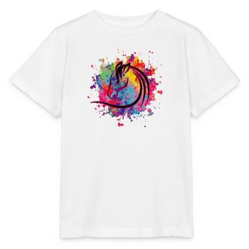 Horse Pony - Stanley/Stella MINI CREATOR Kids’ T-Shirt - white - Front - Maike (125cm)