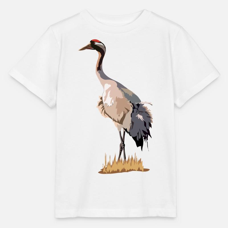 Kranich - Stanley/Stella Kinder T-Shirt MINI CREATOR  - Weiß