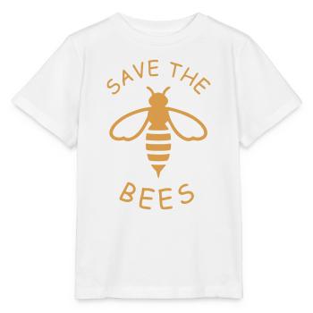 Save the Bees Eco-Design - Stanley/Stella MINI CREATOR Kids’ T-Shirt - white - Front - Maike (125cm)
