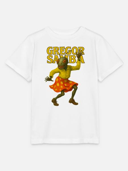 Gregor Samba | Franz Kafkas Gregor Samsa - Stanley/Stella Kinder T-Shirt MINI CREATOR - Weiß