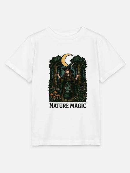 Waldhexe Mondzauber - Stanley/Stella Kinder T-Shirt MINI CREATOR - Weiß