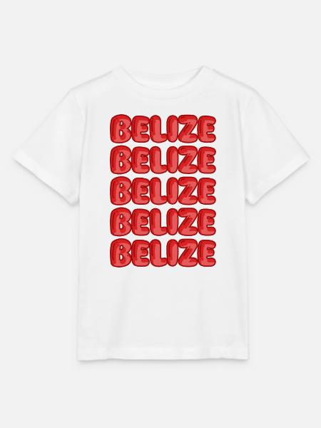 Belize - Stanley/Stella Kinder T-Shirt MINI CREATOR  - Weiß
