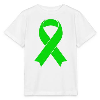 Awareness Ribbon - Stanley/Stella MINI CREATOR Kids’ T-Shirt - white - Front - Maike (125cm)