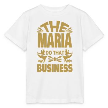 Maria - Stanley/Stella Kinder T-Shirt MINI CREATOR  - Weiß - Vorne - Maike (125cm)