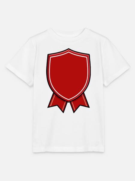 Rotes Award-Bandabzeichen - Stanley/Stella Kinder T-Shirt MINI CREATOR - Weiß