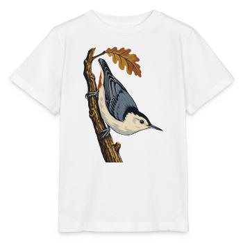 Herbst-Eichenkleiber - Stanley/Stella Kinder T-Shirt MINI CREATOR  - Weiß - Vorne - Maike (125cm)