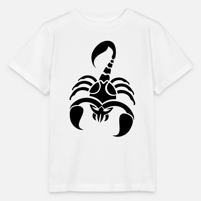 scorpion - T-shirt bio MINI CREATOR Stanley/Stella Enfant - blanc