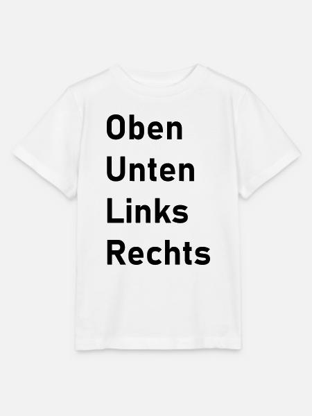Richtungen - Stanley/Stella Kinder T-Shirt MINI CREATOR - Weiß