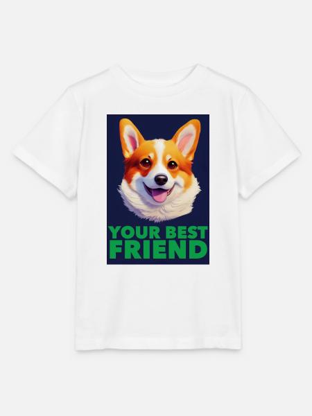 your best friend - Stanley/Stella Kinder T-Shirt MINI CREATOR  - Weiß
