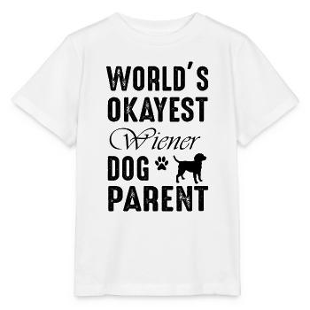 Dog Hund - Stanley/Stella Kinder T-Shirt MINI CREATOR  - Weiß - Vorne - Maike (125cm)
