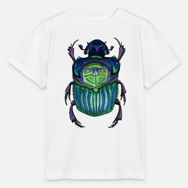 Großer - Riesenkäfer - Stanley/Stella Kinder T-Shirt MINI CREATOR - Weiß