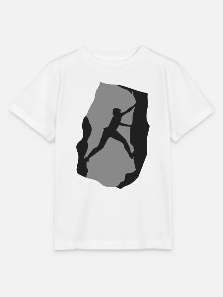 Rock Climbing - Stanley/Stella Kinder T-Shirt MINI CREATOR - Weiß