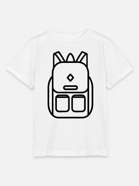 Rucksack - Stanley/Stella Kinder T-Shirt MINI CREATOR  - Weiß