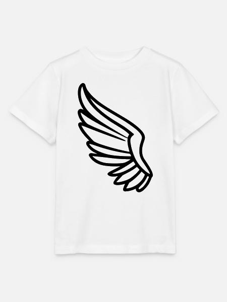 Engelsflügel - Stanley/Stella Kinder T-Shirt MINI CREATOR - Weiß