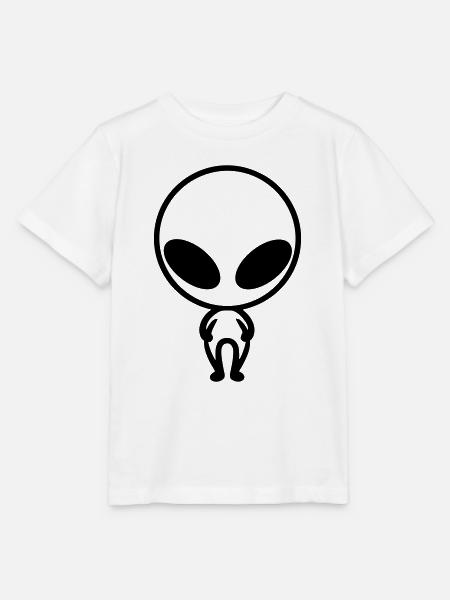 Außerirdischer - Stanley/Stella Kinder T-Shirt MINI CREATOR  - Weiß