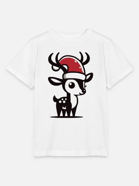 Weihnachten Reh Rentier - Stanley/Stella Kinder T-Shirt MINI CREATOR  - Weiß
