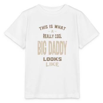 Vraiment cool Big Daddy - T-shirt bio MINI CREATOR Stanley/Stella Enfant - blanc - Devant - Maike (125cm)