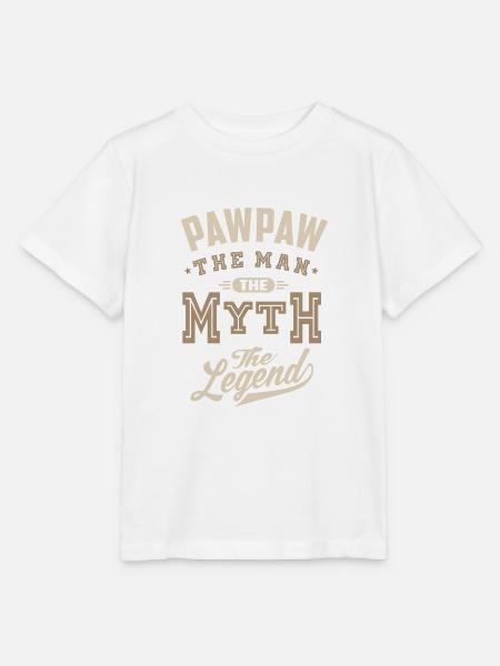 Pawpaw Die Legende - Stanley/Stella Kinder T-Shirt MINI CREATOR  - Weiß