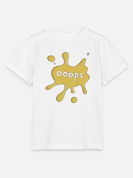 Fleck ooops - Stanley/Stella Kinder T-Shirt MINI CREATOR - Weiß