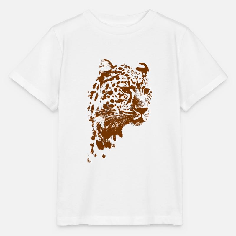 Gepard - Stanley/Stella Kinder T-Shirt MINI CREATOR  - Weiß