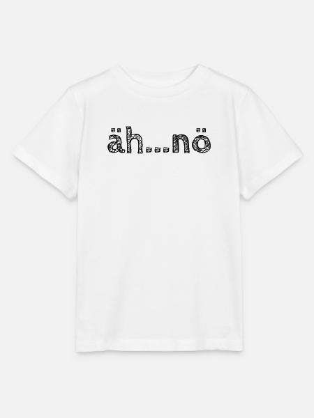 äh...nö - Stanley/Stella Kinder T-Shirt MINI CREATOR - Weiß