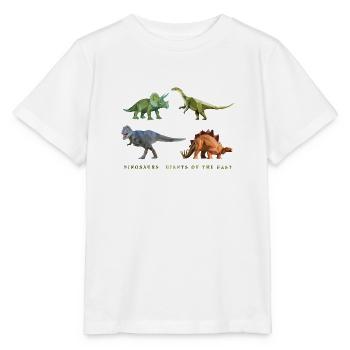 dinosaurier_06201401 - Stanley/Stella Kinder T-Shirt MINI CREATOR  - Weiß - Vorne - Maike (125cm)