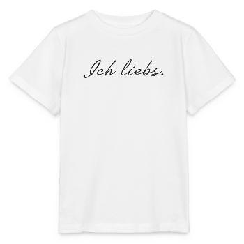 Ich liebs - Stanley/Stella Kinder T-Shirt MINI CREATOR  - Weiß - Vorne - Maike (125cm)