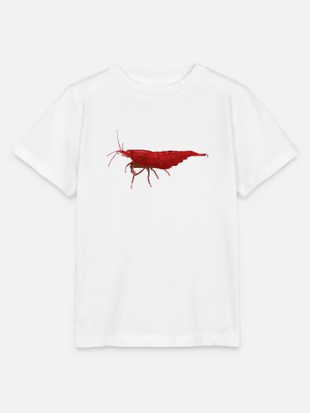 Garnele Red Fire - Stanley/Stella Kinder T-Shirt MINI CREATOR  - Weiß