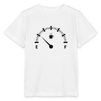 Tee Kaffee Tee Kaffee - Stanley/Stella Kinder T-Shirt MINI CREATOR  - Weiß - Vorne - Maike (125cm)
