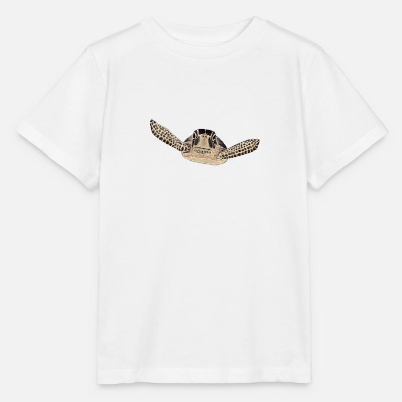 tortue 2 - T-shirt bio MINI CREATOR Stanley/Stella Enfant - blanc